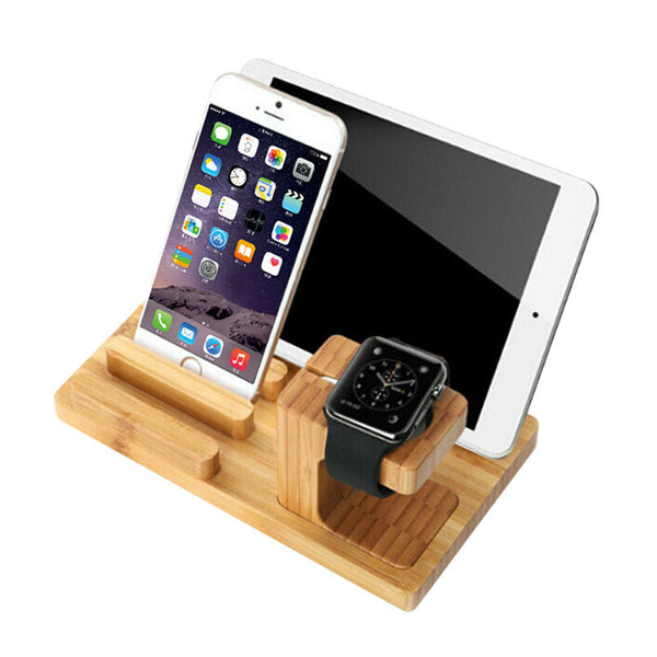 Natural Genuine Wooden Charging Dock