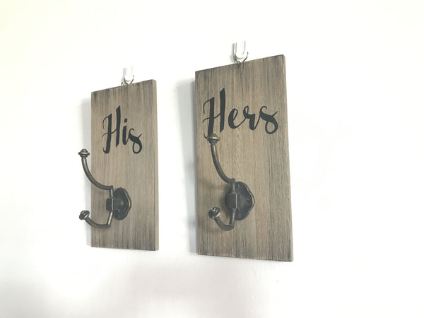 His and Her Wall Hook