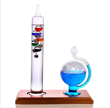 Galileo Galilei Thermometer and Barometer