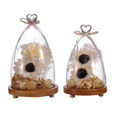 Sealed Dried Flower Terrarium