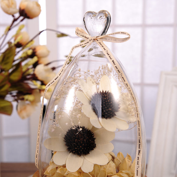 Sealed Dried Flower Terrarium