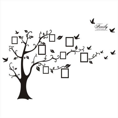 Family Tree Photo Frame Wall Decal