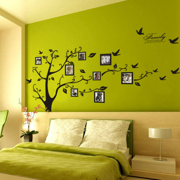 Family Tree Photo Frame Wall Decal