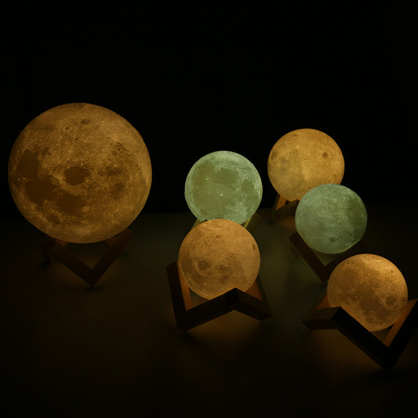 3D Moon Color Change Lamp