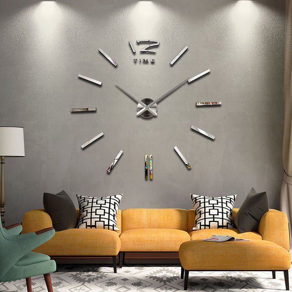 3D DIY Clock Wall Stickers