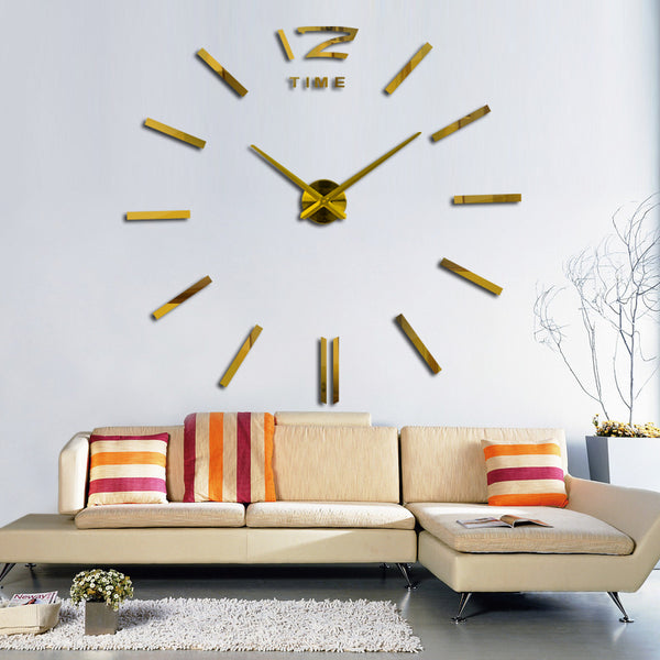 3D DIY Clock Wall Stickers