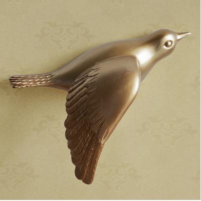 Creative Wall Stick-On Resin Bird