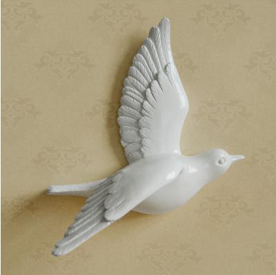 Creative Wall Stick-On Resin Bird