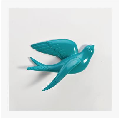 Creative Wall Stick-On Resin Bird