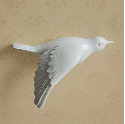 Creative Wall Stick-On Resin Bird