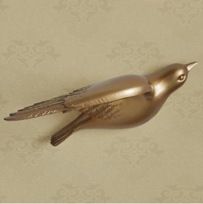 Creative Wall Stick-On Resin Bird